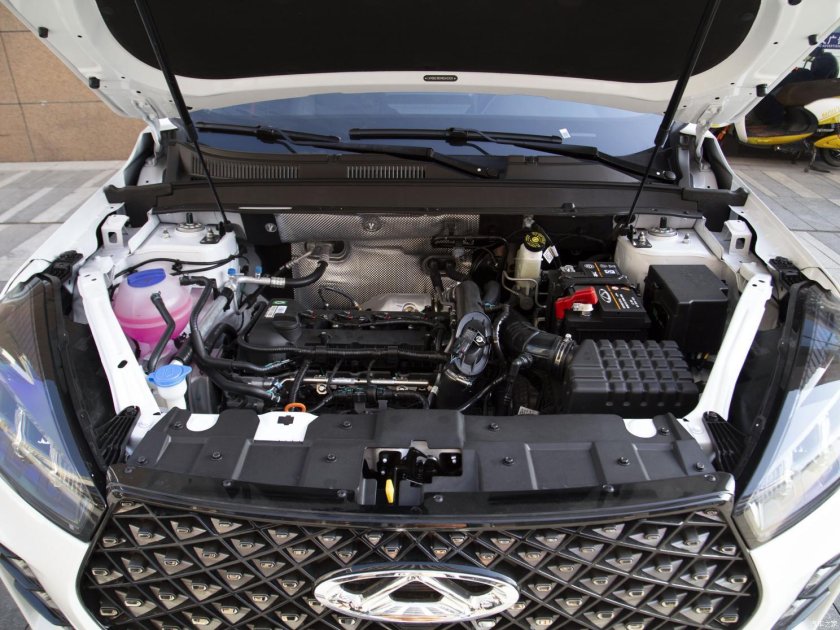 Где посмотреть номер двигателя на чери Тигго 7 про