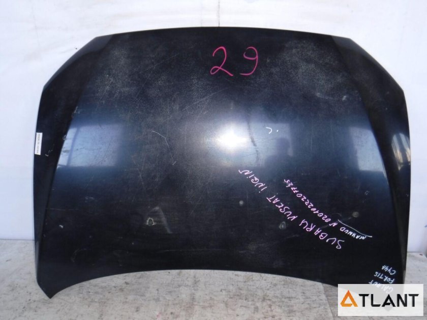 Приподнятый капот Цивик 6