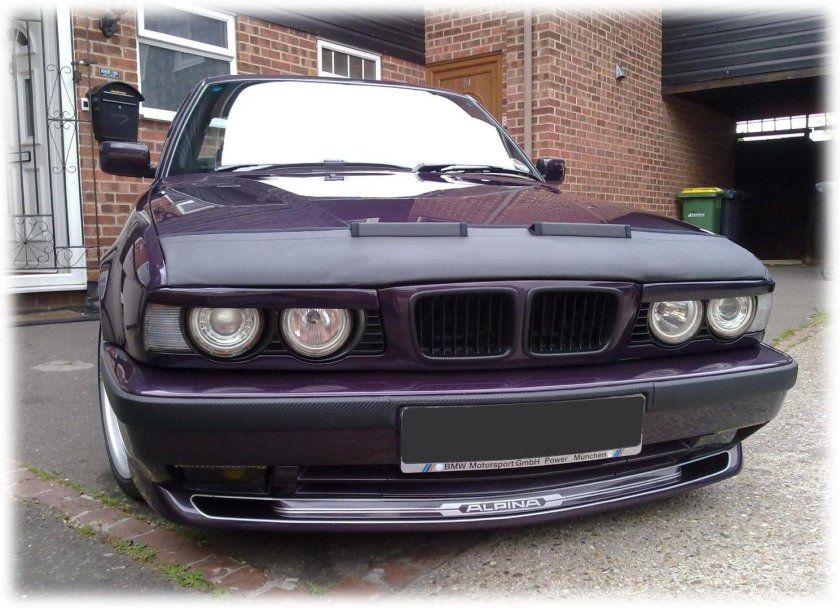 Реснички на БМВ е34