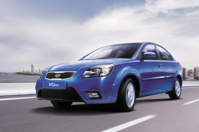 Киа Рио 2 поколения седан