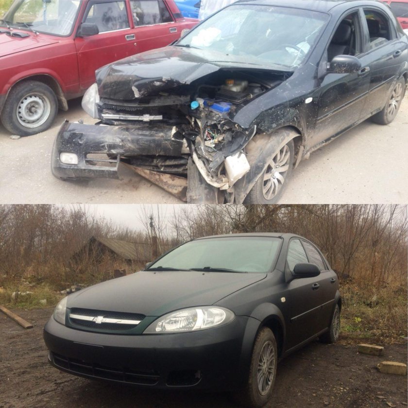 Машины битые и восстановленные