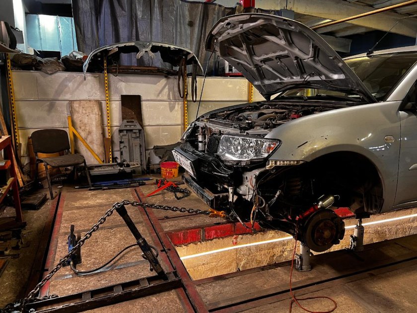 Восстановление геометрии кузова