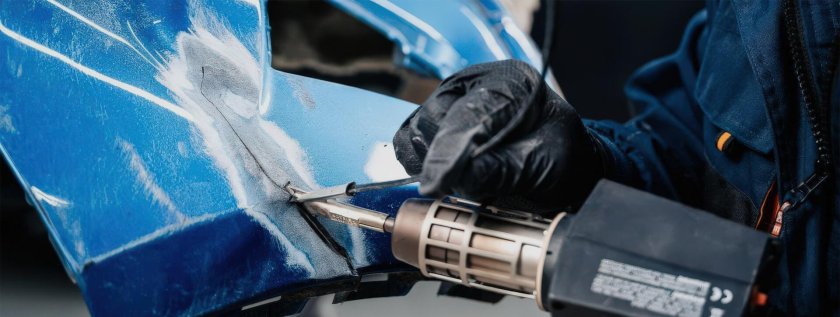 Сварка бампера