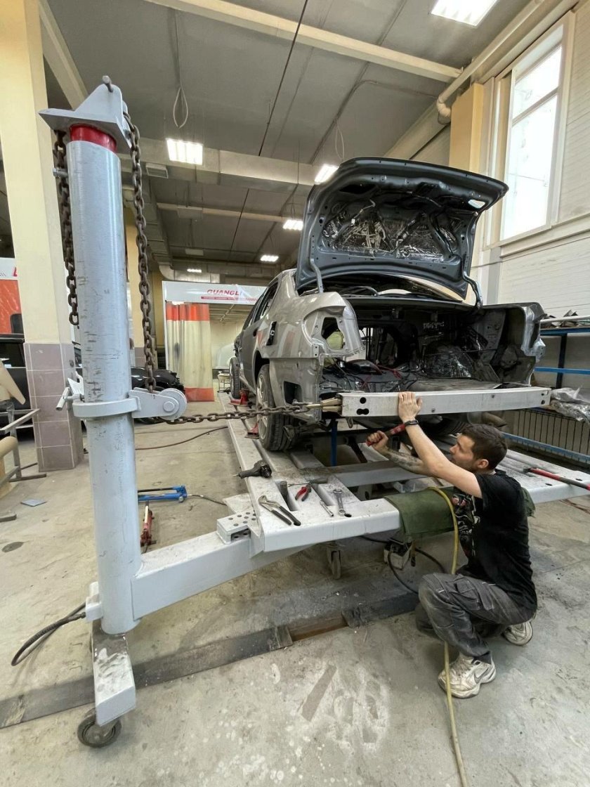 Восстановление геометрии кузова