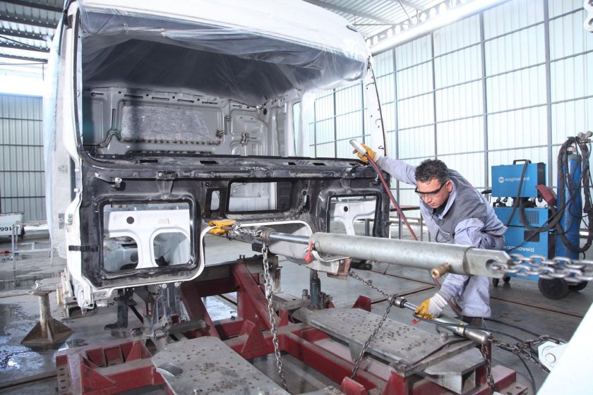 Стапель для кабины КАМАЗ