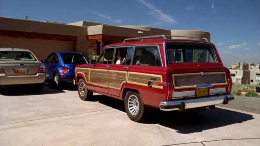 Jeep Grand Wagoneer машина Скайлер Уайт