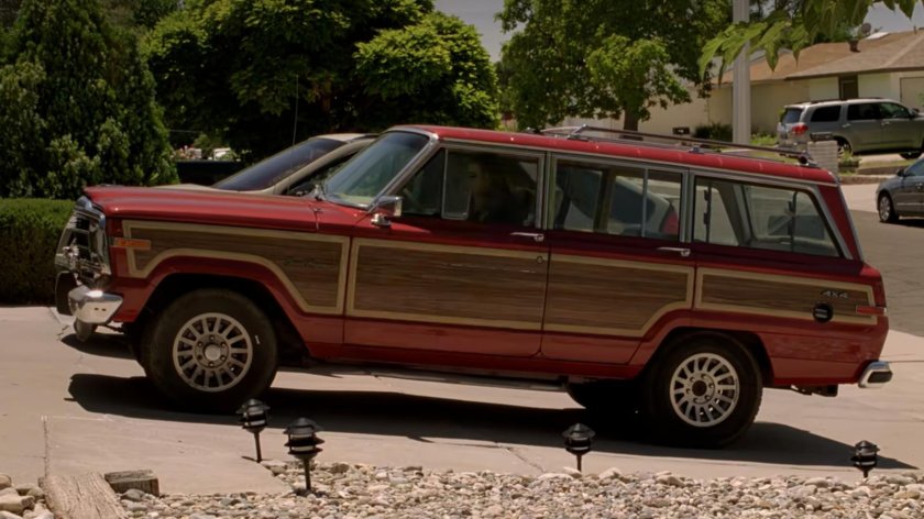 Jeep Grand Wagoneer машина Скайлер Уайт