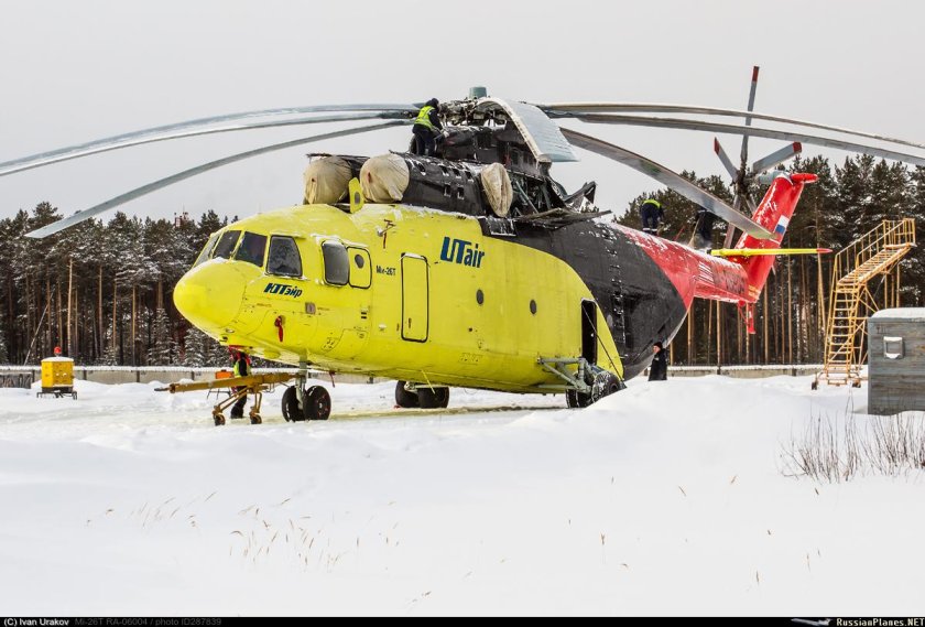 Усинск вертолет