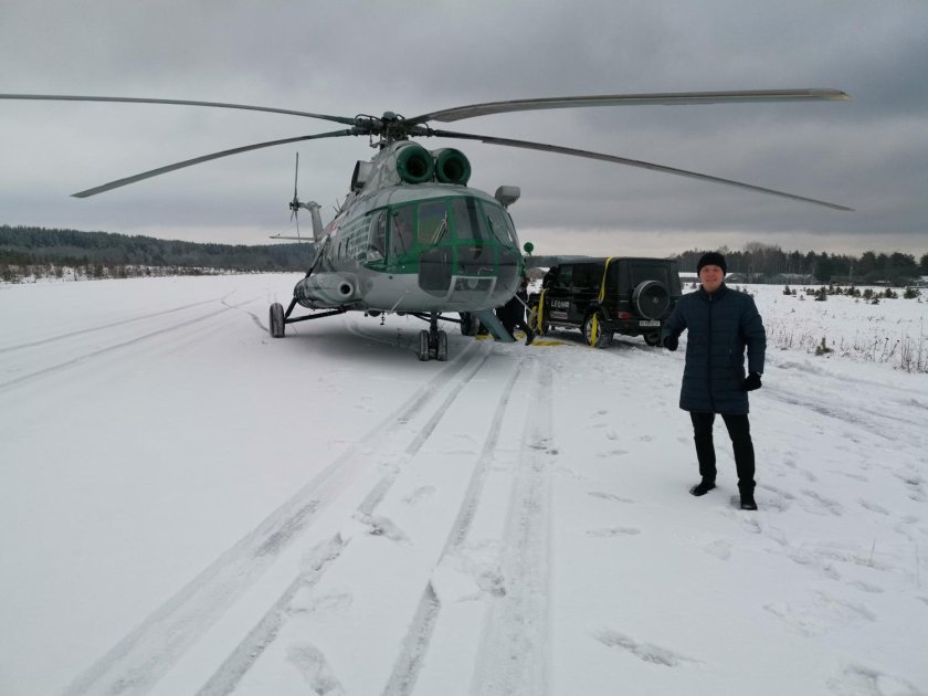 Вертолет ми 8 ЮТЭЙР