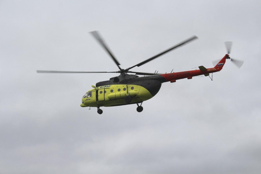 Вертолет Ханты-Мансийск Октябрьское