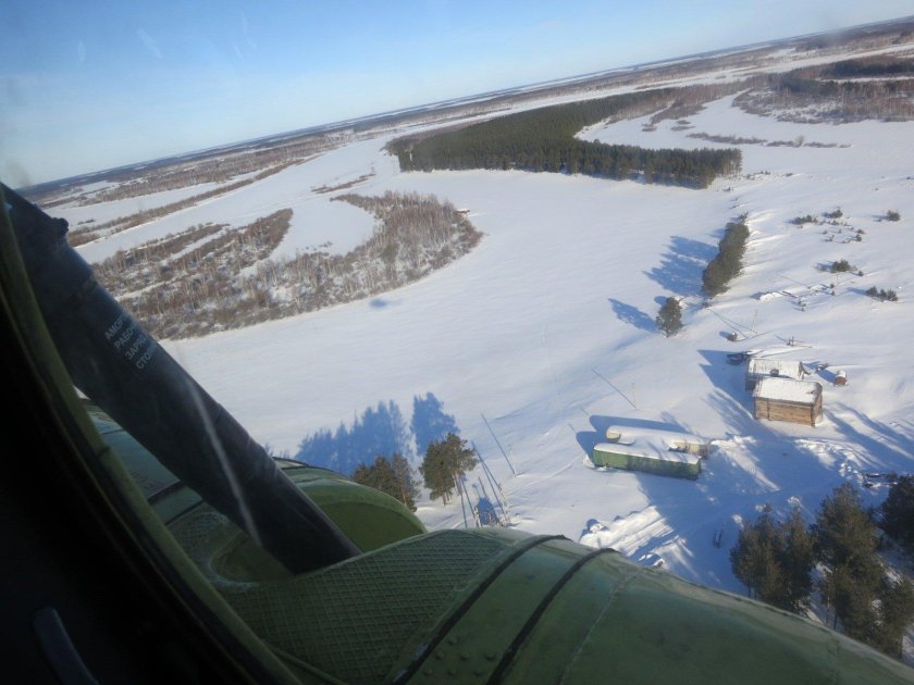 Ханты Мансийск с вертолета