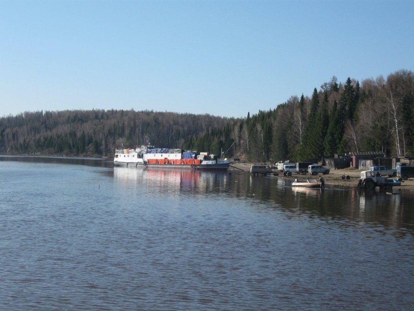 Река Обь Ханты-Мансийск