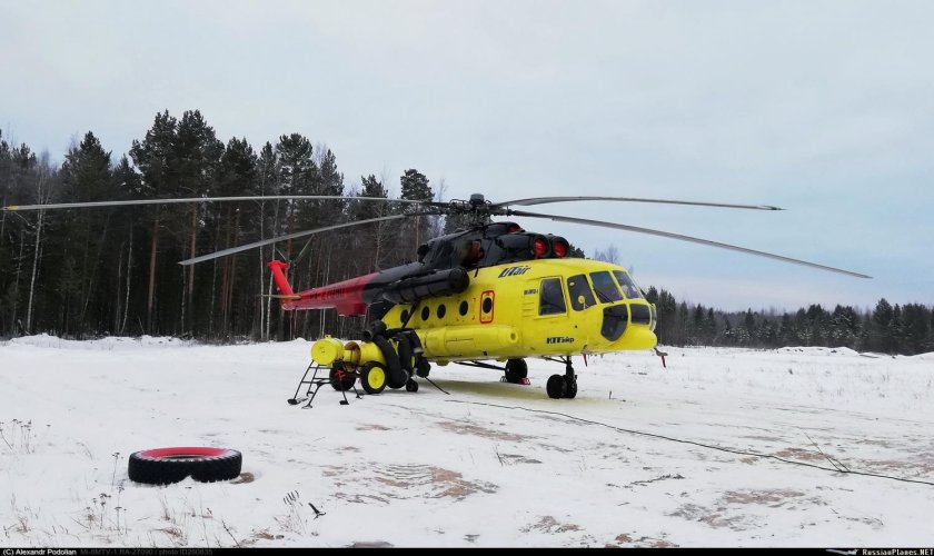 Вертолет ми 8 Ямал