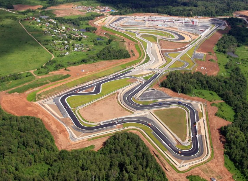 Moscow Raceway трасса