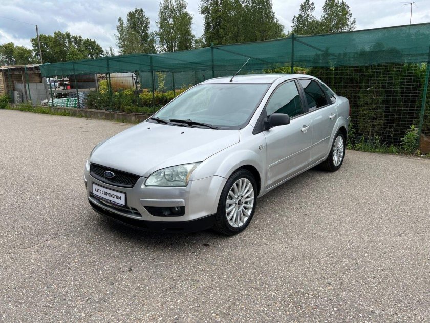 Форд фокус 2 серебристый седан 2007