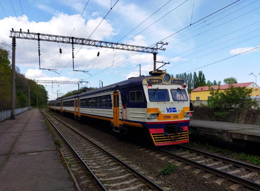 Электрички украины