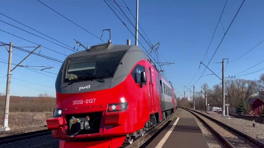 Электропоезд эп 3 д