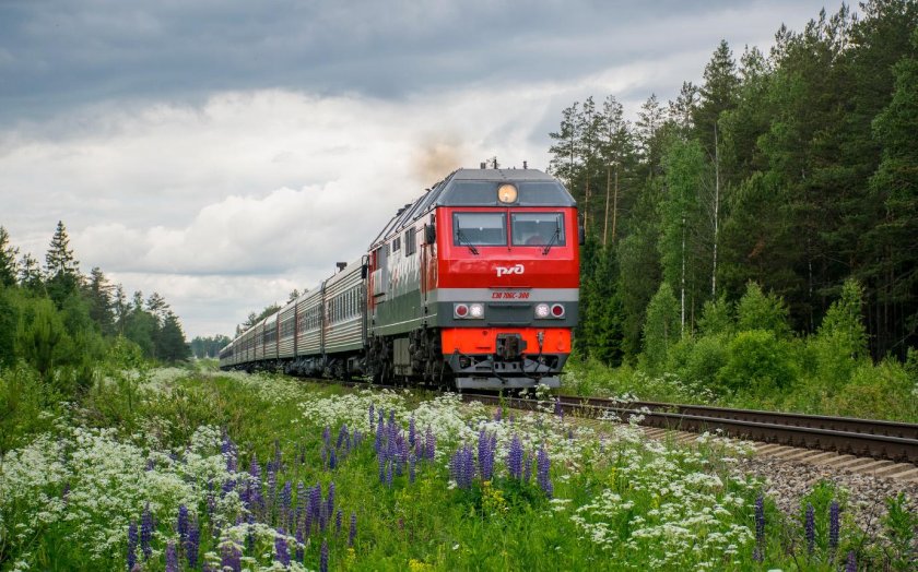 Тепловоз тэп70бс КЖД