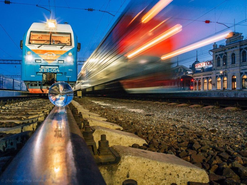 Поезд в пути