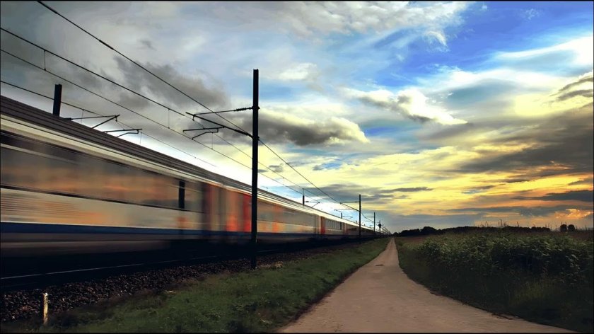 Едем на поезде