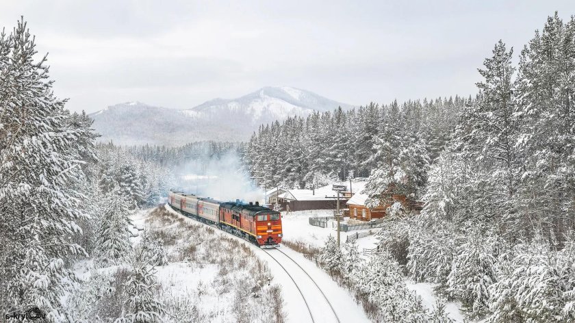 Транссибирская магистраль РЖД