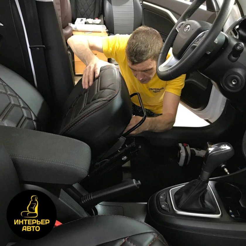 Установка авточехлов