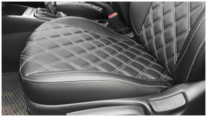 Чехлы Киа Рио 3 ромб