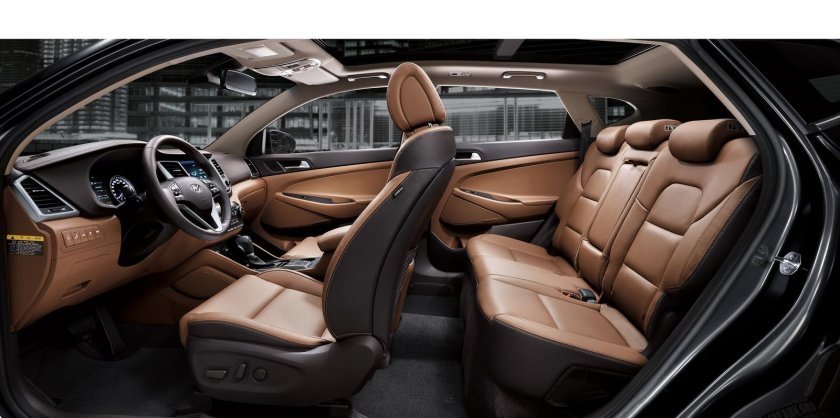 Hyundai Tucson 2016 салон
