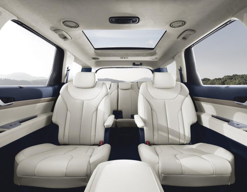 Hyundai palisade 3 ряд