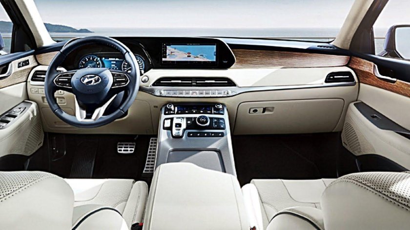 Hyundai Palisade 2022 салон