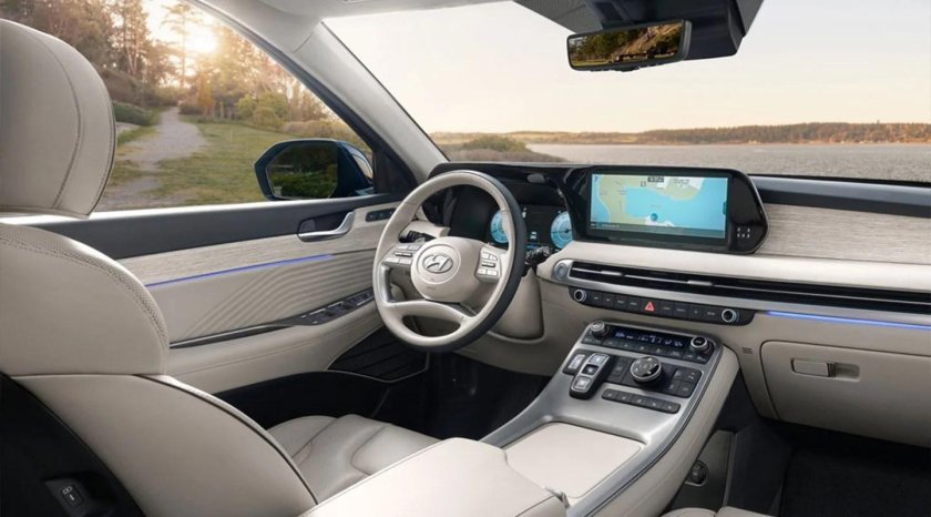 Hyundai Palisade 2022 интерьер
