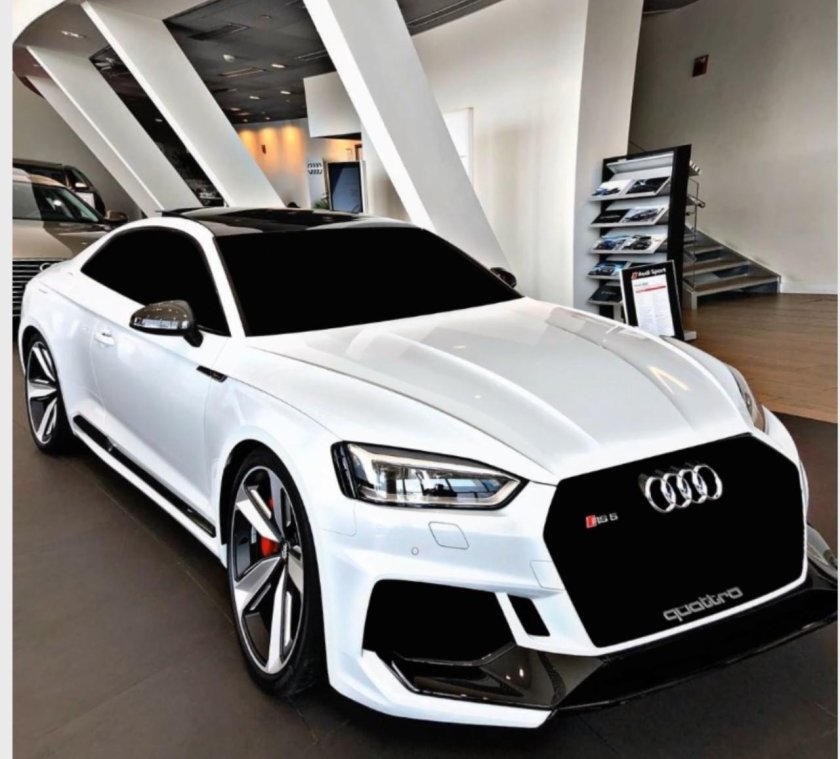 Ауди а5 2021 белая