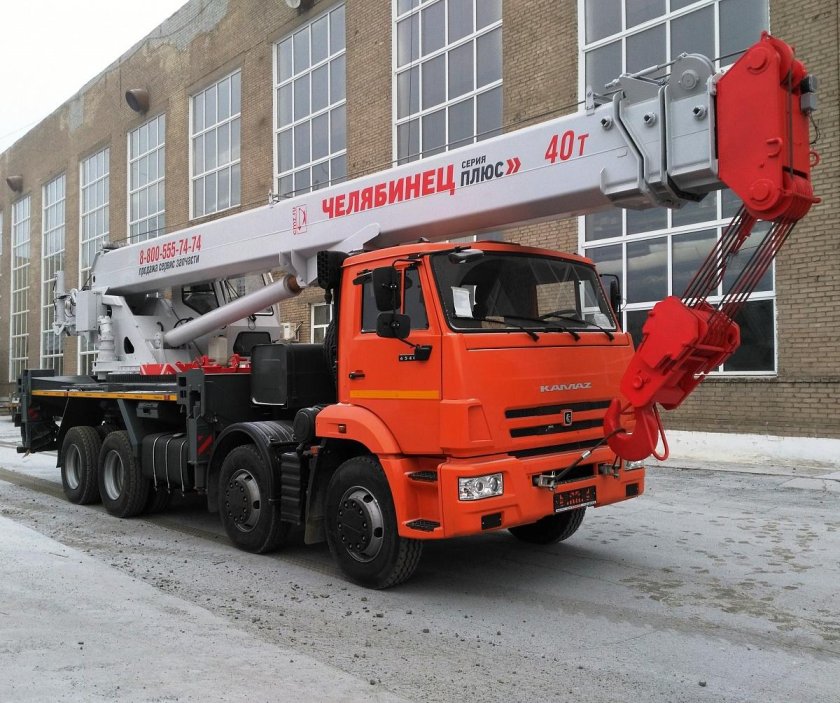 КАМАЗ 6540 автокран