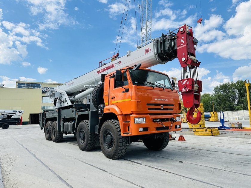 Автокран камаз