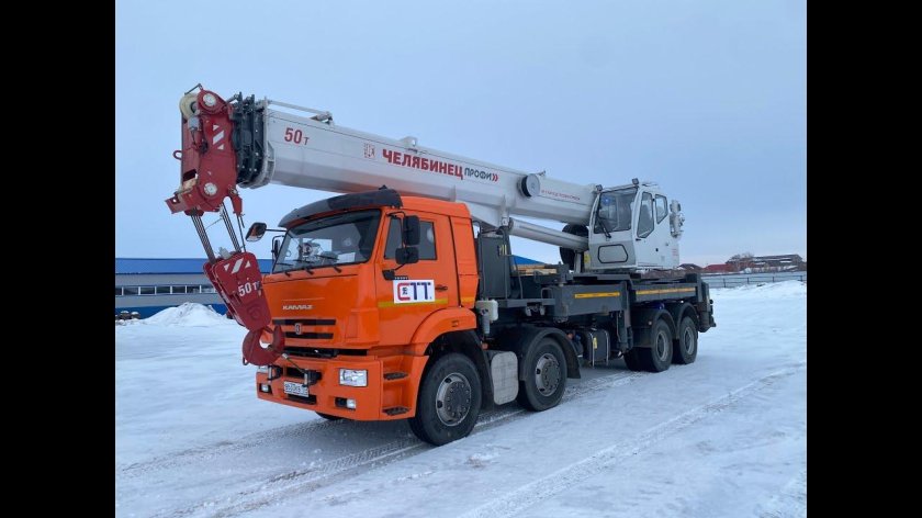 Кран Челябинец 50 тонн