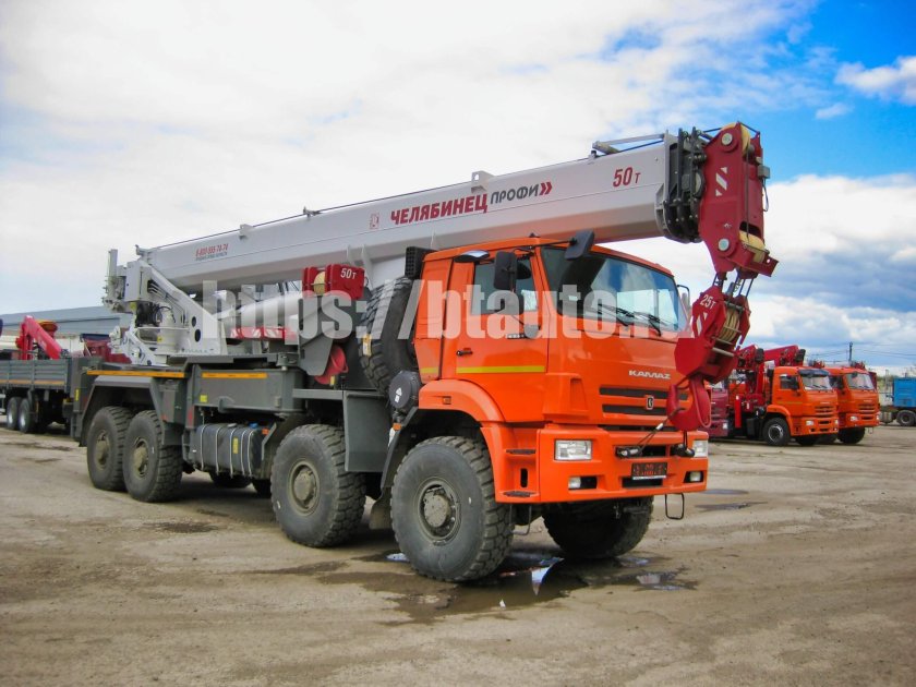 Кран челябинец 50 тонн