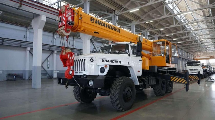 Урал кран 16 тонн Ивановец