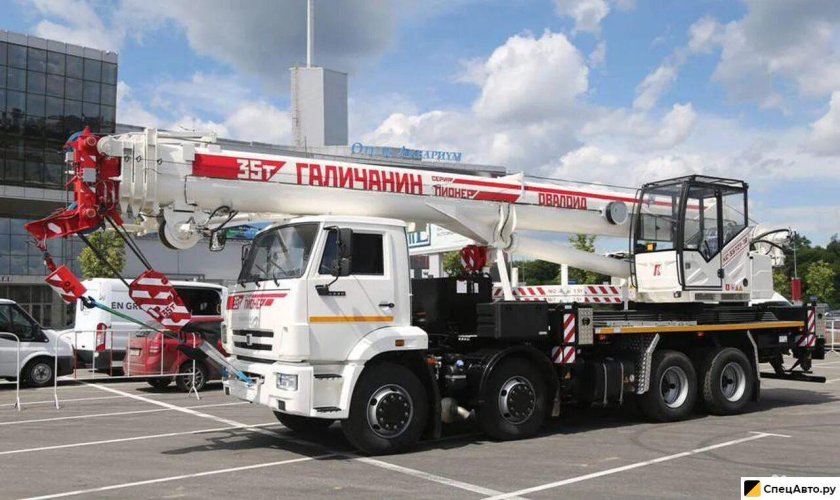 Автокран Галичанин КС-55721-1в 35т Пионер