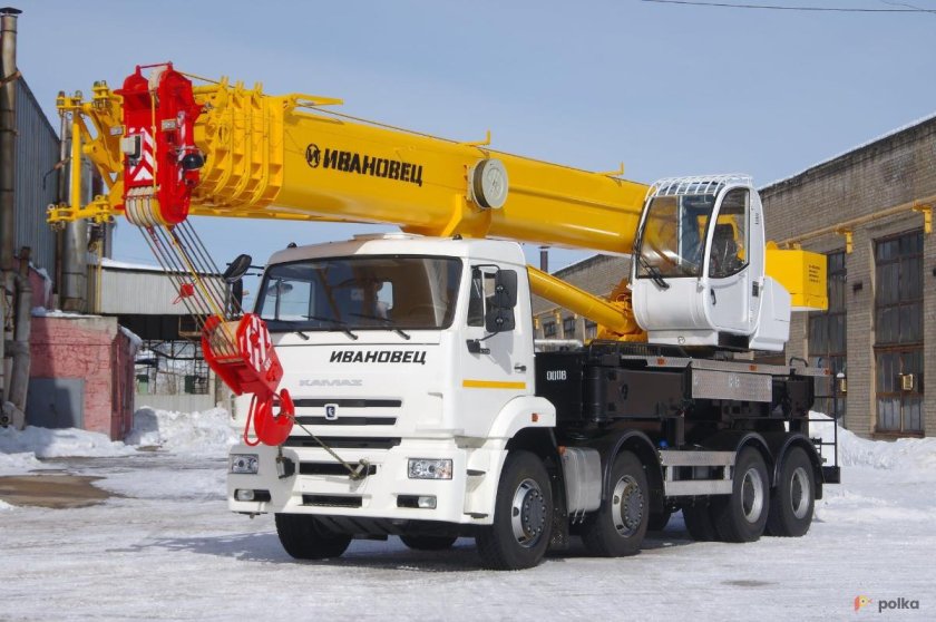 Кран Ивановец 40 тонн