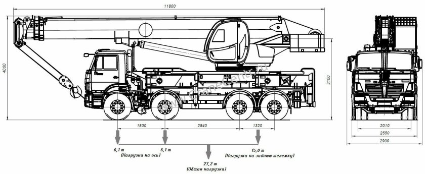 Автомобильный кран КС-65740-6