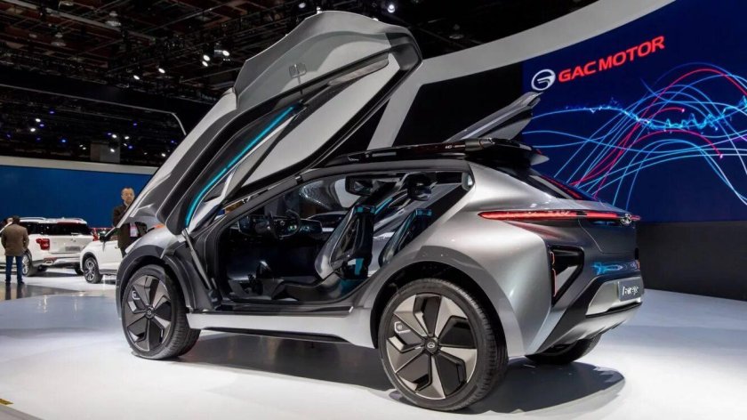 Китайский электромобиль кроссовер 2022