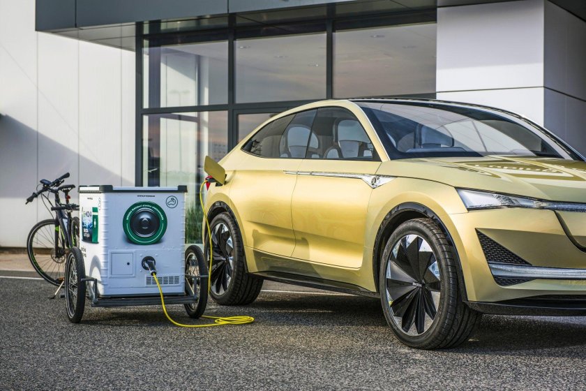 Шкода электромобиль