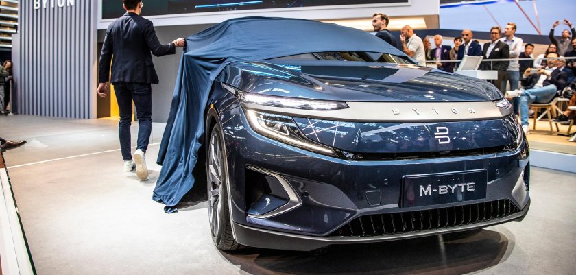 Китайский электрокар byton