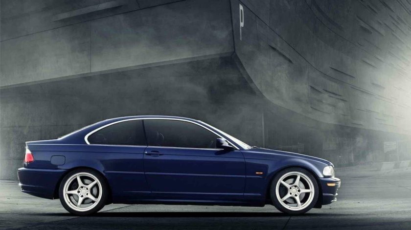 БМВ е39 вид сбоку