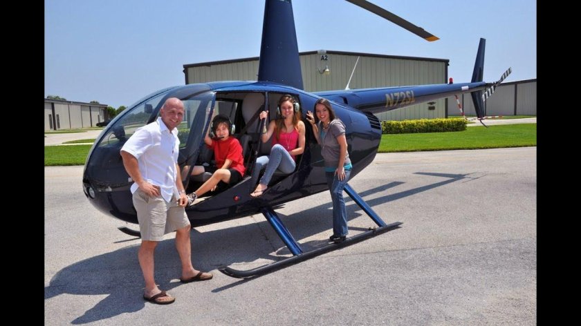 Человек вертолет