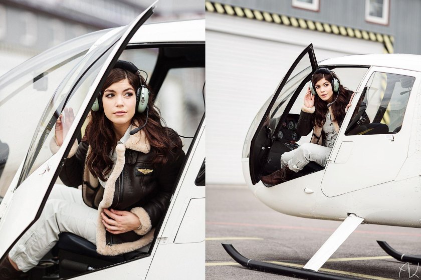 Фотосессия с самолетом