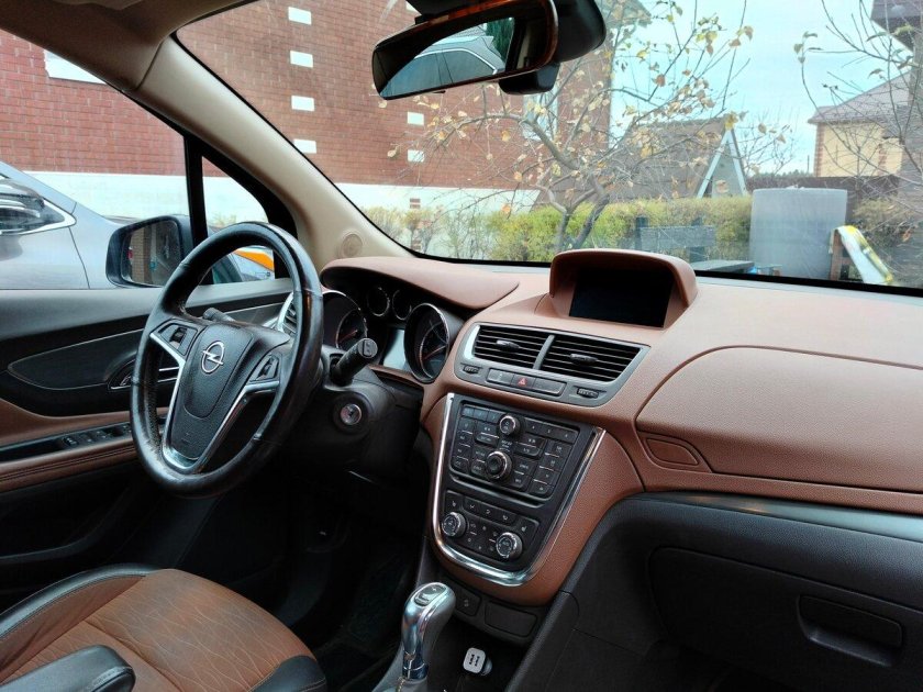 Opel mokka 2015 салон