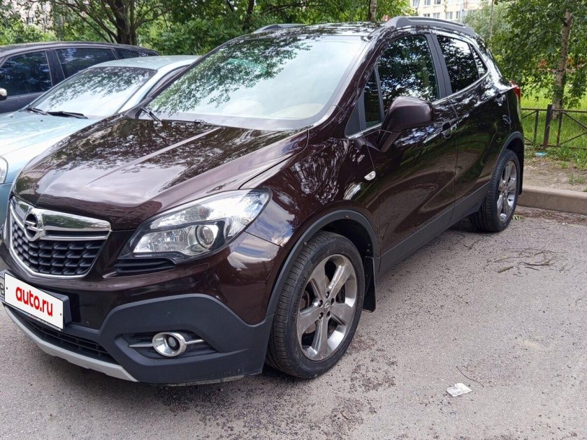 Опель мокка 2013 коричневый