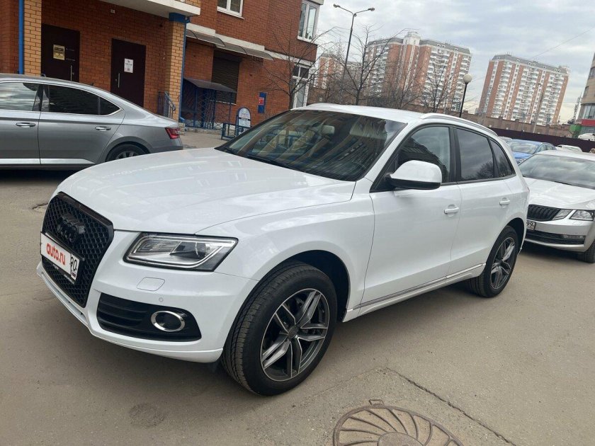 Ауди ку 5 белая