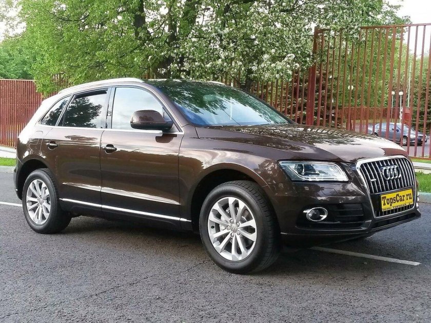 Ауди ку 5 коричневая